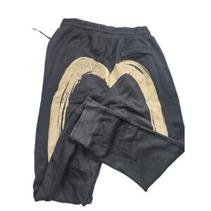 Evisu Heritage Sweatpants Brushstroke Logo Joggers Mens XXL Streetwear Lounge